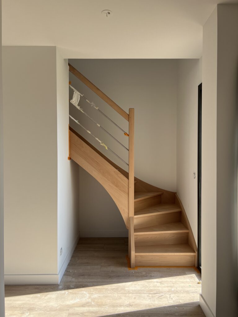 intérieur maison neuve la chapelle des fougeretz