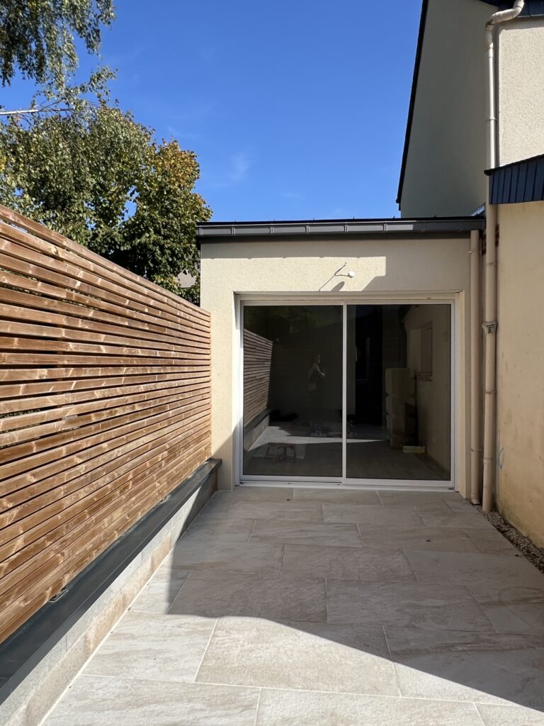 rénovation maison montgermont avec extension maitrise d'oeuvre Oberty